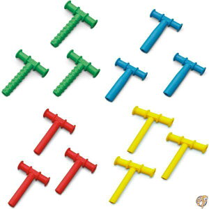 CHEWY TUBE MASTER COMBO PACK - 3 KNOBBY TEXTURE (BLUE) LARGE (RED) MEDIUM (YELLOW) SMALL by Chewy Tubes [���s�A���i]