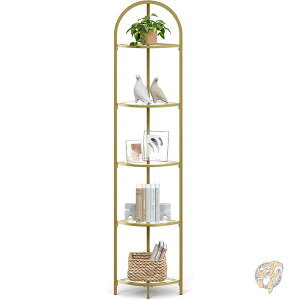�y�N�[�|���z�M���z�R�[�i�[�V�F���t 5�i �S�[���h �C���e���A ULGT810A01 VASAGLE �o�T�O��