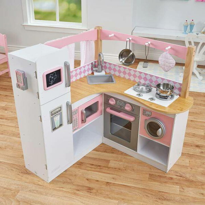 楽天市場】KidKraft キッドクラフト おままごと コーナーキッチン 台所 
