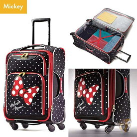 【American Tourister】Disney キャリー Minnie Red 21インチ アメリカンツーリスター スーツケース キャリーケース　ミニーマウス
