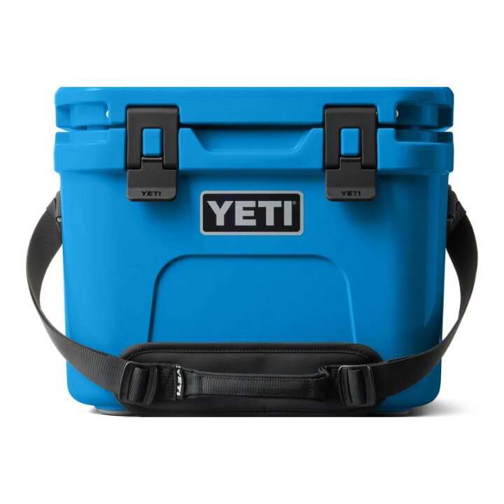 楽天市場】YETI クーラーボックス ローディー15 ハードクーラー ダブルデューティー ショルダーストラップ付 Roadie 15 Hard  Cooler ☆ Big Wave Blue ビッグ・ウェーブ・ブルー ☆滑り止め キャンプ 釣り レジャー : パームスアメリカ