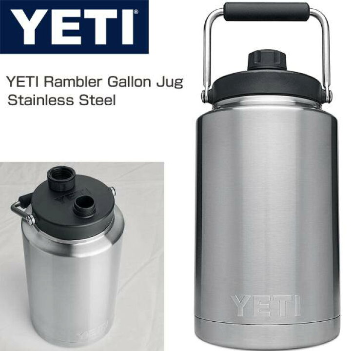 楽天市場】イエティ ランブラー ガロンジャグ YETI ステンレススチール 