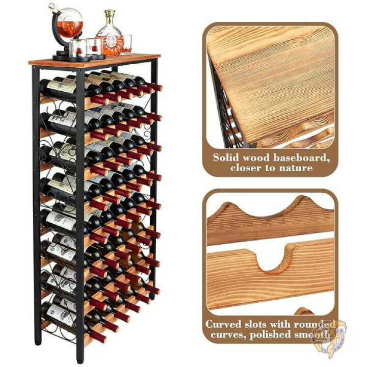 Pure-L-2P-PTHF ｜ EUROCAVE 【 ユーロカーブ 】 Z&amp;y GLAa クリエイティブヨーロッパの金属製の鉄ポータブルワインキャビネットモダンワインラックの装飾/B