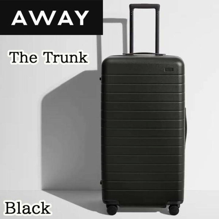 楽天市場】AWAY The Trunk アウェイ トランク スーツケース 黒 BLACK  