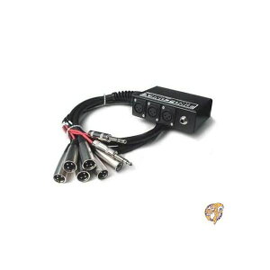 Hosa SH-6X2-20 6m ��̌^���C�u�p�}���`�P�[�u�� ��������