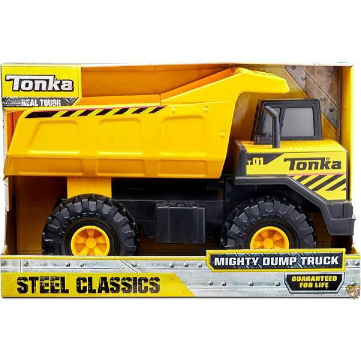 楽天市場】Tonka Classic Steel Mighty Dump Truck Vehicle by Funrise 