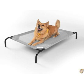【20日最大4000円クーポン】Coolaroo Elevatedペットベッドwithニット生地 L 436087 送料無料