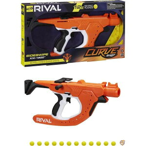 yN[|zMzNERF Rival Curve Shot Sideswipe XXI-1200 Blaster Fire Rounds to 