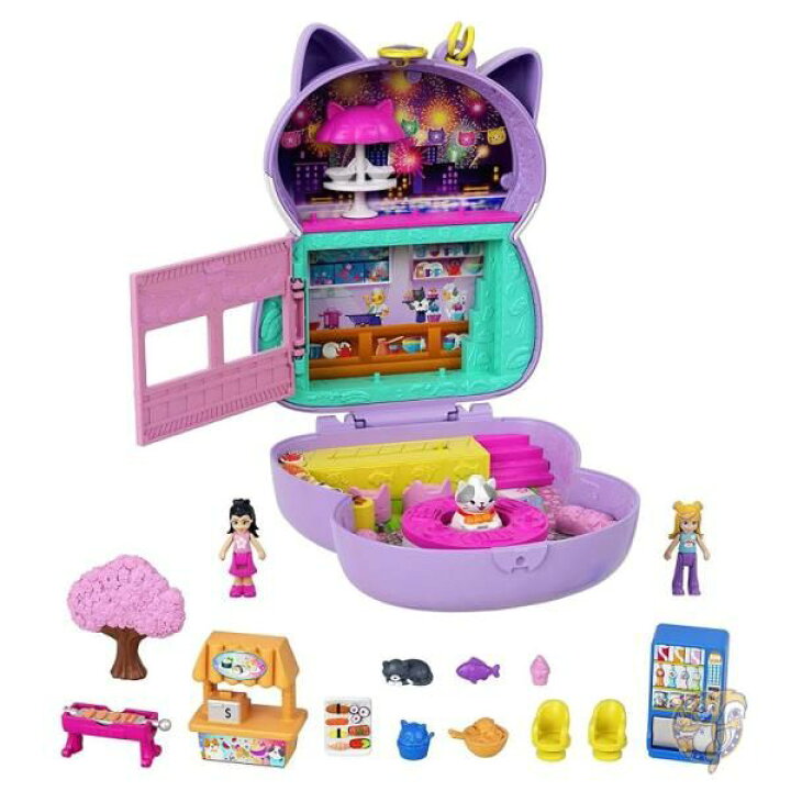 楽天市場】ポリーポケットPolly Pocket コンパクト型 ドールハウス 