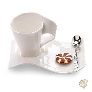 Villeroy & Boch �������ȃR�[�q�[�}�O �R�[�q�[�}�O�Z�b�g �X�v�[���t�� New Wave Caffe Mugs by ��������