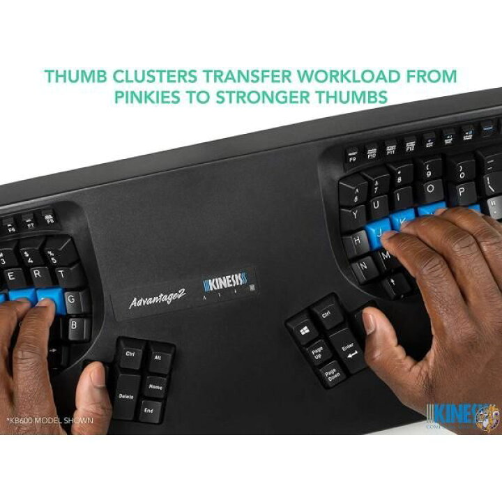 楽天市場】Kinesis Advantage 2エルゴノミックキーボード（KB600 