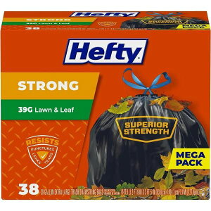 �y�N�[�|���z�M���zHefty Drawstring Lawn and Leaf Bags, 39 Gallon, 38 Count by
