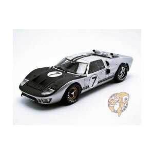 ySi555~N[|zMzShelby - Ford (tH[h) GT-40 MK II Hard Top #1 w/ Dirt (1966, 1:18,Ford MK2 Silver #7) ~jJ[ _CLXg   ~j`A ͌^