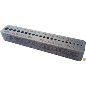 Big Gator Tools SDGMINI MINI V-Drill Guide 21 Drill Sizes by BIG GATOR