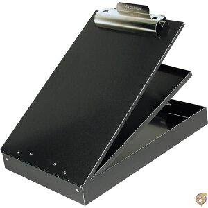 y|Cg3{4&5zCruiser Mate Aluminum Storage Clipboard, 1" Capacity, Holds 8 1/2 x 12, 