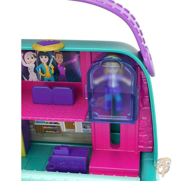 楽天市場】ポリーポケット Polly Pocket コンパクト型 ドールハウス 