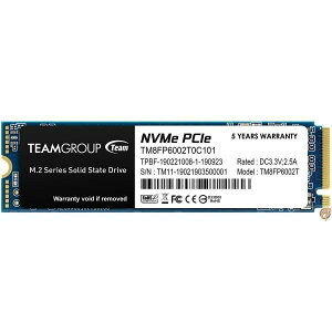 y1000~OFFN[|10/1zTeam M.2 2280 NVMe PCIe Gen3x4 SSD MP33V[Y 2.0TB TM8FP6002T0C101 