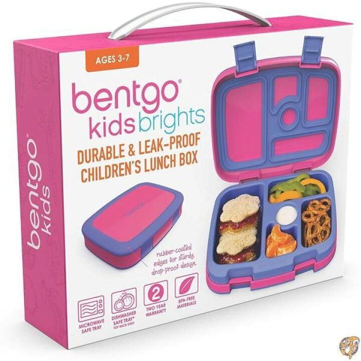 楽天市場】Bentgo キッズ ブライト - 漏れ防止 5コンパートメント お 