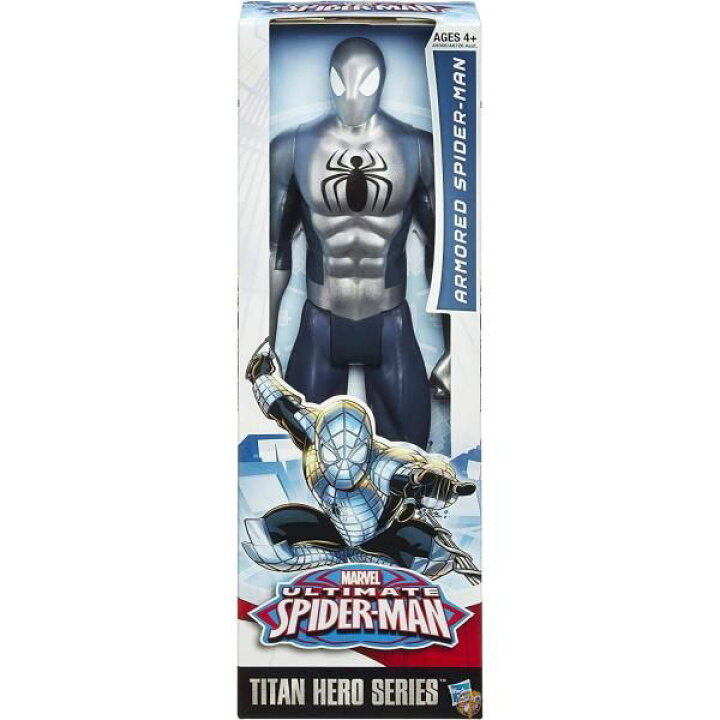 楽天市場】Marvel マーベルアルティメットスパイダーマンタイタン 
