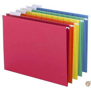 �y�|�C���g3�{!9��10���zHanging File Folders, 1/5 Tab, 11 Point Stock, Letter, Assorted Colors, ��������