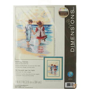 y|Cg3{!42028ԁzHolding Hands Counted Cross Stitch Kit-9"X12" 14 Count (sAi) 