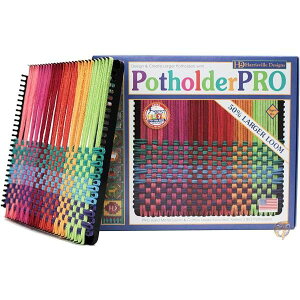 [�n���X�r�� �f�U�C��]Harrisville Designs 10 Potholder Loom Kit, Makes 2 Potholders 554 [���s�A���i] ��������