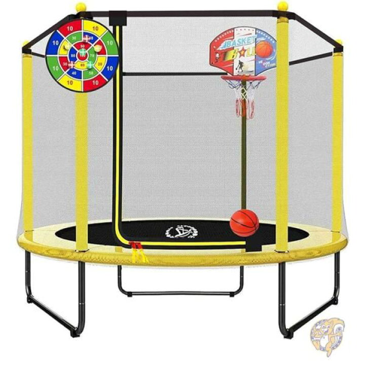 楽天市場】【クーポン配信中】子供用トランポリン 152cm 屋内&屋外 