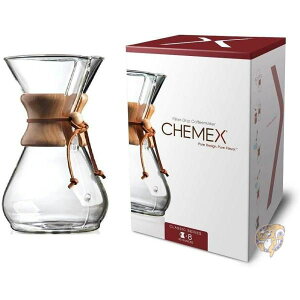 �y�N�[�|���z�M���z�P���b�N�X �R�[�q�[���[�J�[ Chemex CM-8A �N���V�b�N�V���[�Y �I�[�o�[�O���X 8�J�b�v ��������