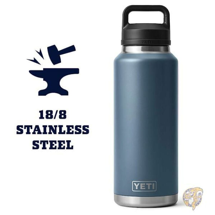 楽天市場】YETI イエティ 水筒 ランブラー Rambler 46オンス (約1.3L 