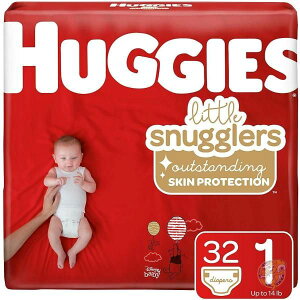 nM[Y xr[ނ Huggies V TCY1 6.3kg܂ e[v^Cv 32 