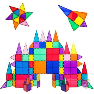 �y�����_�t���f�[2�{P�z�s�J�\�^�C���Y 100�s�[�X ���΃u���b�N PicassoTiles 3D�^�C�� �}�O�l�b�g�p�Y�� ��������