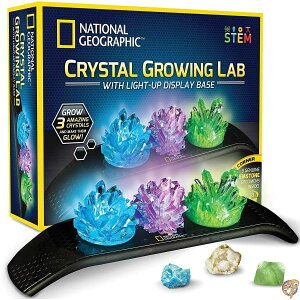 NATIONAL GEOGRAPHIC (�i�V���i���E�W�I�O���t�B�b�N) �N���X�^�������L�b�g 3�̑N�₩�ȐF�̃N���X�^���𐬒������� ��������