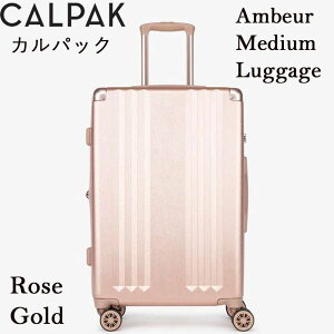 y300~N[|zMzCALPAK Ambeur Medium Luggage JpbN X[cP[X ~fBA Q[W L[P[X Rose Gold 