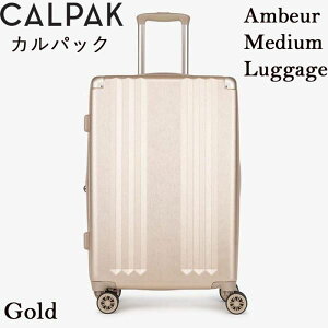 y|Cg3{!1428ԁzCALPAK Ambeur Medium Luggage JpbN X[cP[X GOLD ~fBA Q[W L[P[X  y