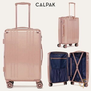y1000~/555~N[|26ԁzCALPAK JpbN X[cP[X CARRY-ON L[ ROSE GOLD sN 