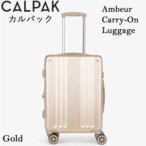y1000~/555~N[|26ԁzCALPAK Ambeur Carry-On Luggage GOLD JpbN X[cP[X L[P[X S[h L[obO