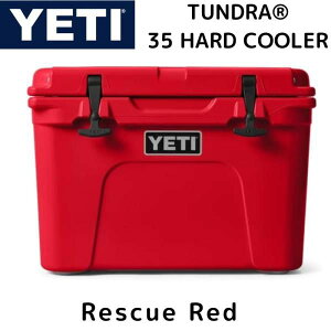 �y�ő�2000�~�N�[�|��4������z�C�G�e�B �N�[���[�{�b�N�X �^���h�� YETI TUNDRA 35 HARD COOLER ���b�h Rescue Red �ۗ�� �o�X�P�b�g�t��