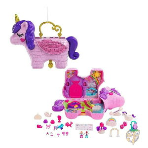 Polly Pocket ���j�R�[�� �p�[�e�B ���[�W �R���p�N�g �v���C�Z�b�g �}�C�N�� �|���[&���C�� �h�[���Y 25�T�v���C�Y ��������