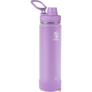 y|Cg3{4&5zTakeya Actives Insulated Water Bottle w/Straw Lid, Mint, 22 Ounce