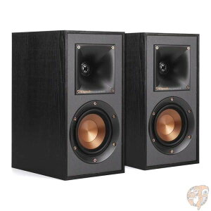【1000円/555円クーポン配信中】クリプシュ Klipsch ブックシェルフ型 ホーム スピーカー R-41M Powerful Detailed 黒 2個セット 送料無料