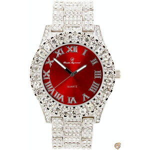 ST10327 RN �V���O�� �傫�Ȋ� ���[�}���� ���S�A�C�X�A�E�g �J���t���ȕ�����, Blood ���b�h/�V���o�[, 8 inches ��������