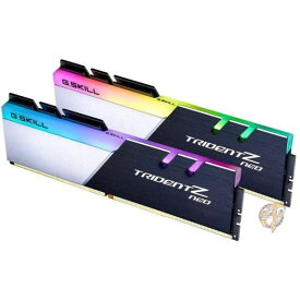 【最大2026円クーポン配信中】G.SKILL (ジースキル) Trident Z Neo(AMD(アドバンスド・マイクロ・デバイシズ) Ryzen(ライゼン)用)シリーズ デスクトップメモリ 32GB (2 x 16GB) 288ピン RGB