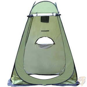 WOWCASE 1-2人用 ラージ スペース ポップアップ シャワー プライバシー シェルター テント 送料無料