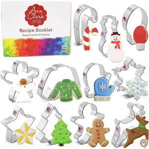�y�N�[�|���z�M���zChristmas Cookie Cutter Set - 11 Piece Holiday Shapes Include: ��������