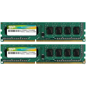 y|Cg3{!42028ԁzSilicon Power DDR3 16GB (2 x 8GB) 1600MHz (PC3 12800) 240s CL11 1.35V / 