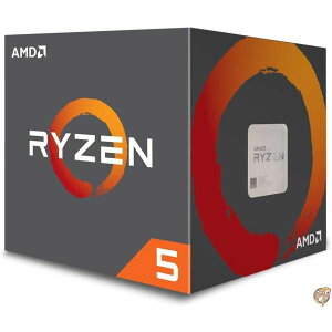 AMD CPU Ryzen5 1600 with Wraith Spire 65W cooler AM4 YD1600BBAEBOX 