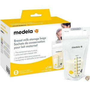 Medela Breast Milk Storage Bags, 25 Count / ���f�� ����ۑ��o�b�N 180ml 100������