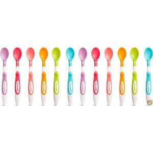 Munchkin 12 Piece Soft-Tip Infant Spoons [���s�A���i]