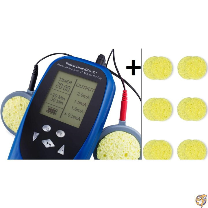 楽天市場】TheBrainDriver tDCS Device v2.tDCS スポンジ合計8セット 