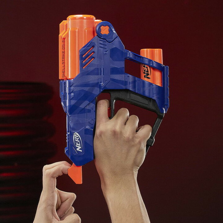 楽天市場】ナーフ エリートシェルストライク NERF SHELLSTRIKE DS6 